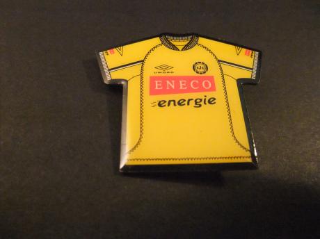 Roda JC voetbalclub Kerkrade ,shirtsponsor Eneco energie